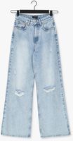 COLOURFUL REBEL Wide jeans GAIA DESTROYED HIGH RISE JEAN en bleu