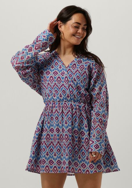 Blauwe ROUGH STUDIOS Mini jurk 7399334969544 - large