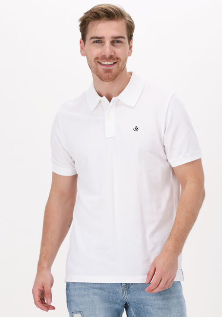 SCOTCH & SODA Polo PIQUE POLO en blanc - large