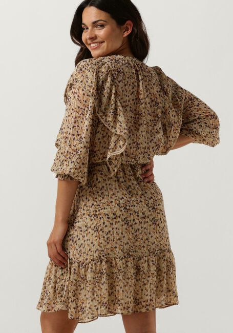 SUMMUM Mini robe DRESS CONFETTI SPOT PRINT en beige - large