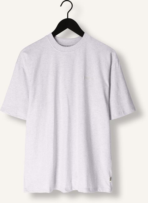 Lichtgrijze WOODBIRD T-shirt WBBAINE BASE TEE Lichtgrijze WOODBIRD T-shirt WBBAINE BASE TEE - large