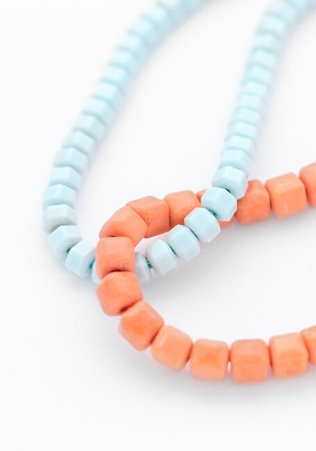 Blauwe BONNIE STUDIOS Sieraad DOUBLE BLUE BRACELET - large