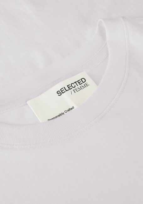 SELECTED FEMME T-shirt SLFMY PERFECT SS TEE BOX CUT B NOOS en blanc - large