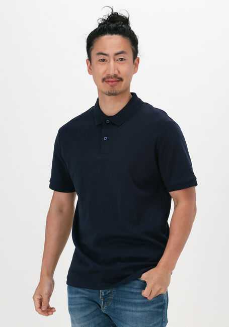 SELECTED HOMME Polo SLHPARIS SS POLO B NOOS Bleu foncé - large