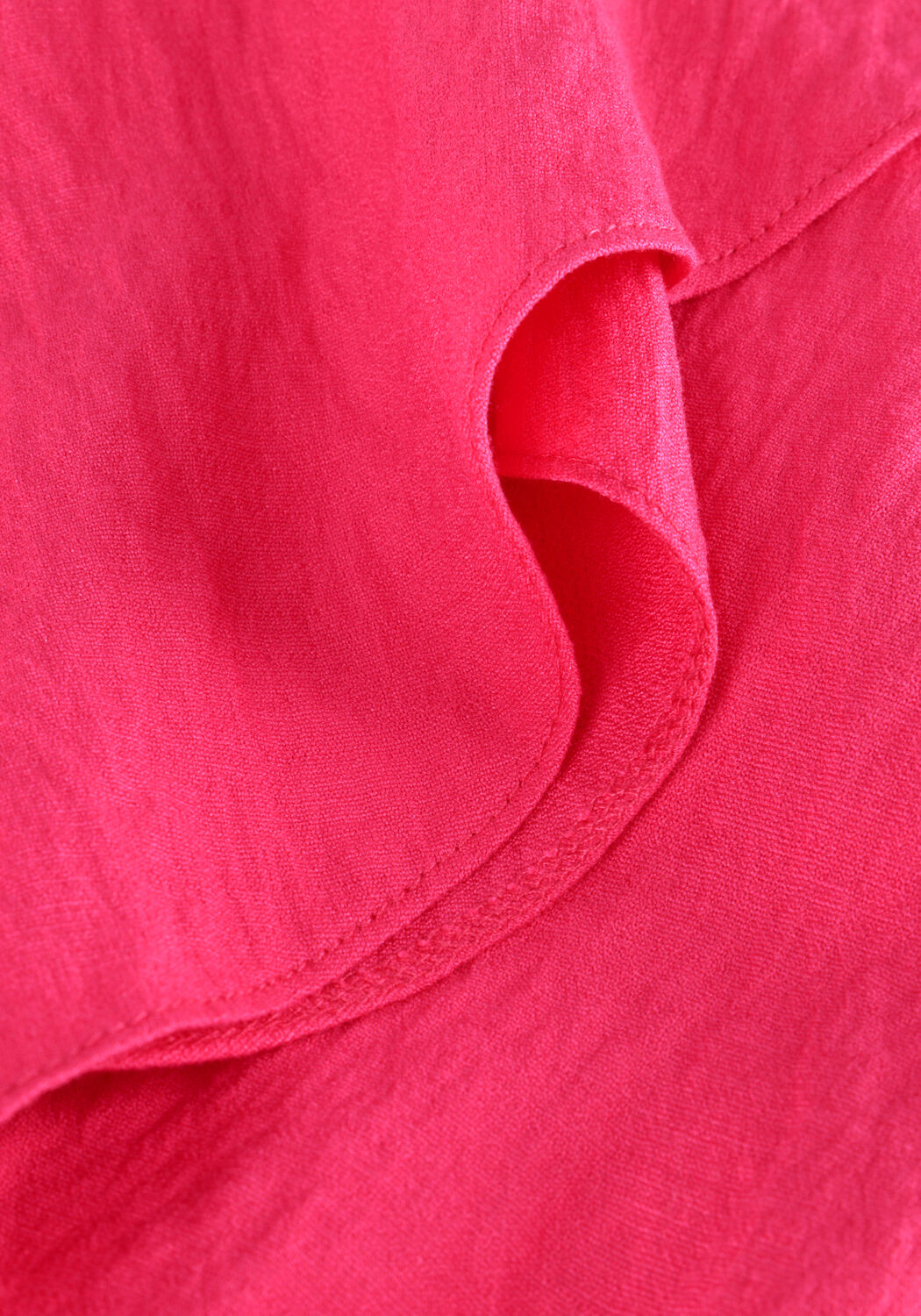 ACCESS Robe midi SLEEVELESS DRESS WITH RUFFLES en rose - large