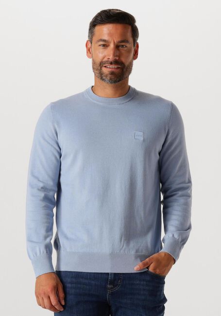 Blauwe BOSS ORANGE Trui KANAVANO_S - large