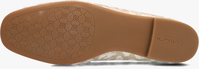 UNISA BAXTER PRINT Loafers en or - large