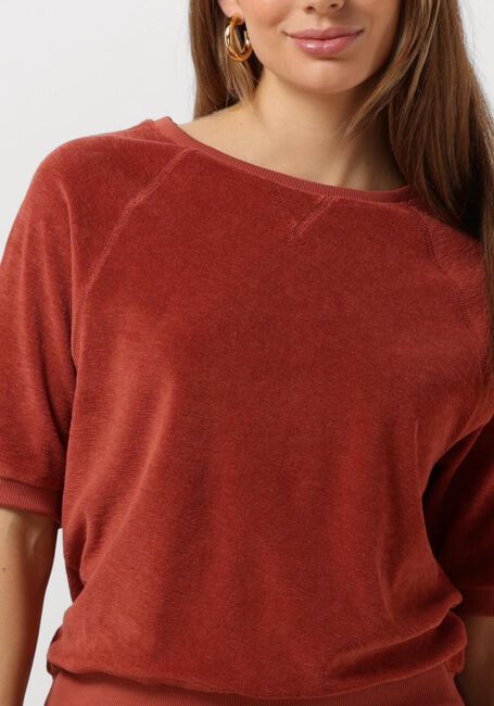 BY-BAR Haut NEVA SLUB TOP en marron - large