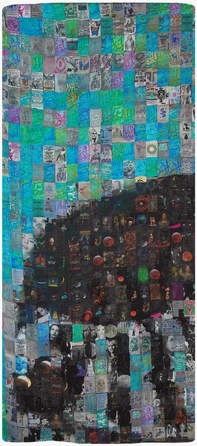 MEREL BY FREDERIEK Foulard AUDREY SCARF en multicolore - large