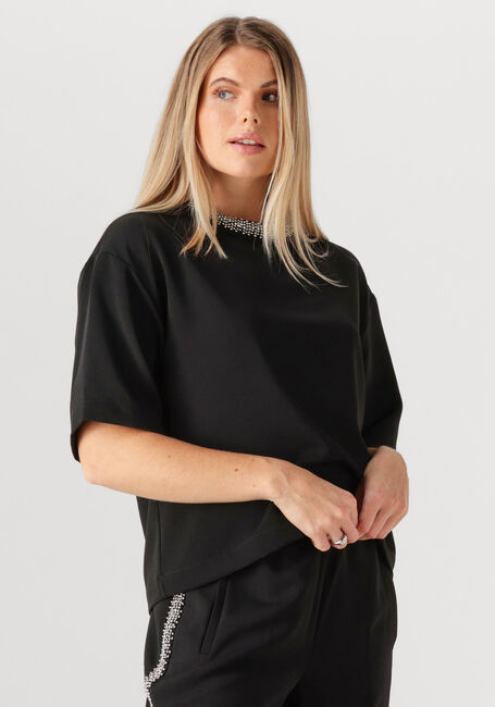 Zwarte CATWALK JUNKIE Top TOP WITH STRASS DETAIL - large