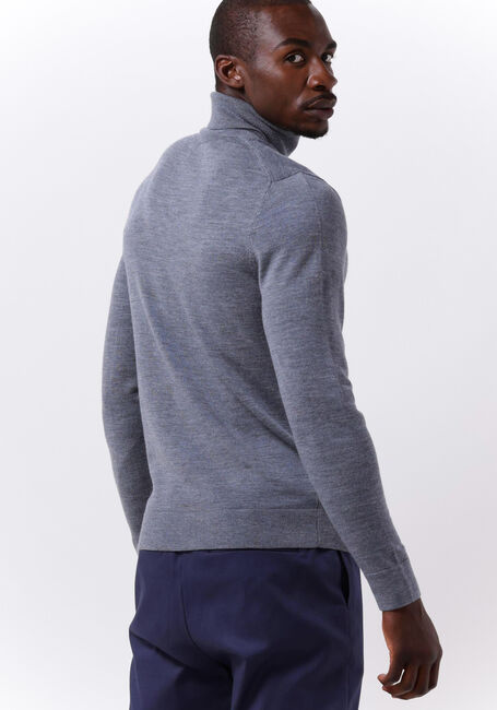Grijze CALVIN KLEIN Coltrui MERINO TURTLE NECK - large