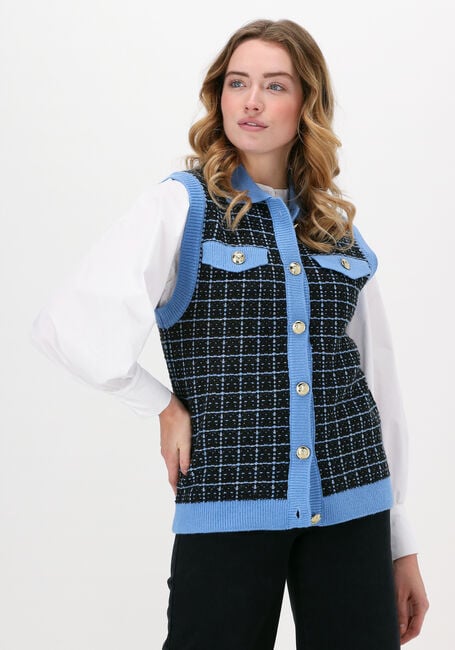 Y.A.S. Spencer YASMARINA KNIT VEST en noir - large