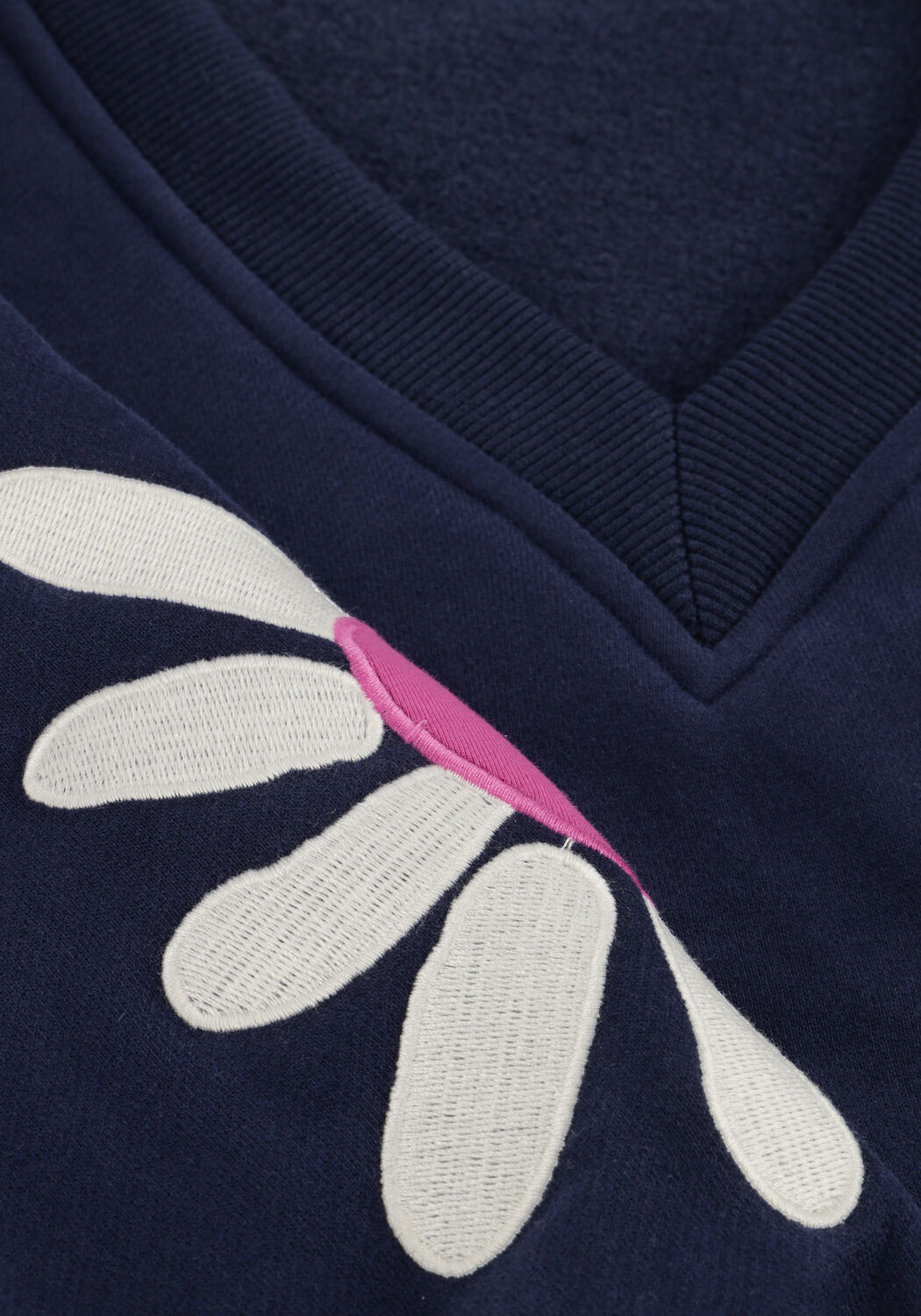 YDENCE Chandail SWEATER MADELIEF Bleu fonc&eacute; - large