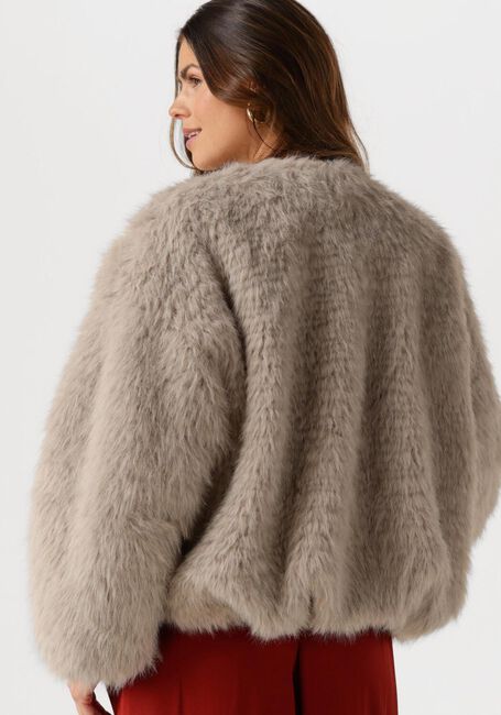 DRYKORN Manteau en fausse fourrure KILCHURN Sable - large