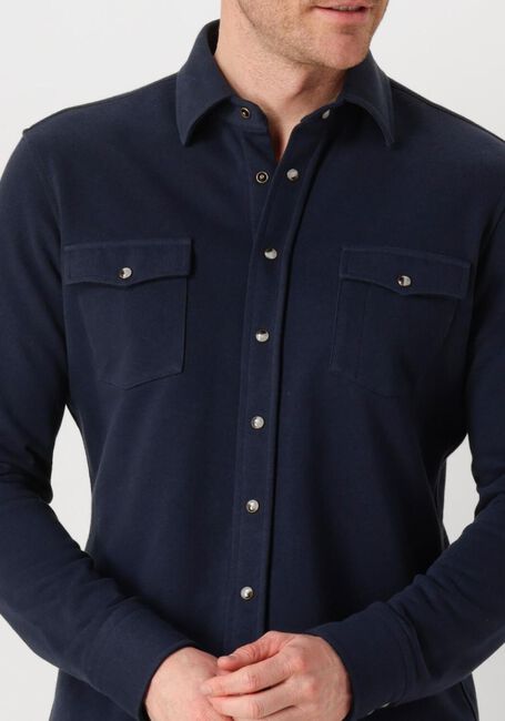 PROFUOMO Chemise décontracté OVERSHIRT WESTER Bleu foncé - large