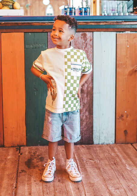 YOUR WISHES T-shirt RIO OVERSIZED TEE en blanc - large