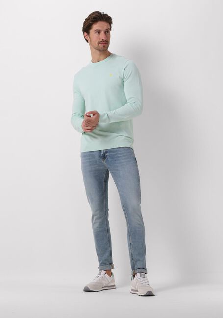 SCOTCH & SODA Pull ESSENTIAL ECOVERO PULLOVER Menthe - large