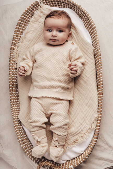 Gebroken wit BAJE STUDIO Joggingbroek IZAIA - large