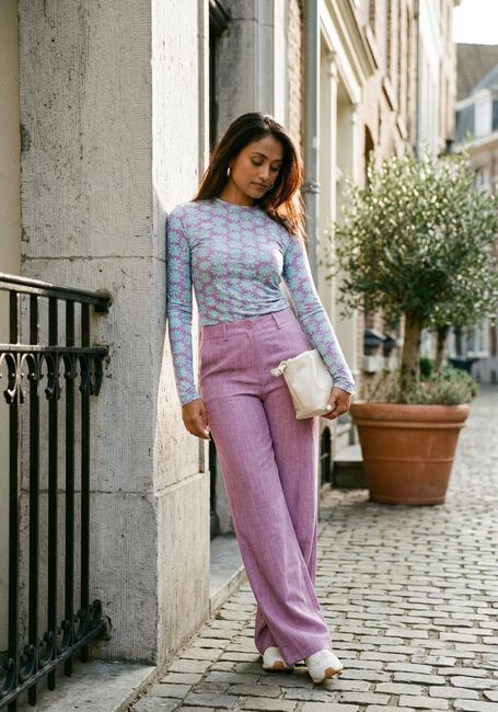 Blauwe YDENCE Top TOP CHRISTINE - large