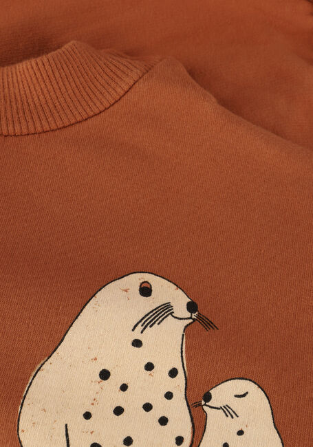 Bruine LÖTIEKIDS Sweater W23-87BB-89 - large