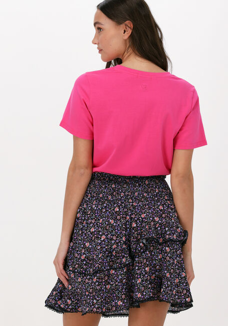 CC HEART T-shirt ORGANIC COTTON V-NECK TSHIRT en rose - large