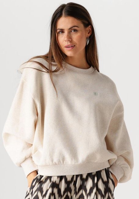 Beige BY-BAR Sweater BIBI DISCO SWEATER - large