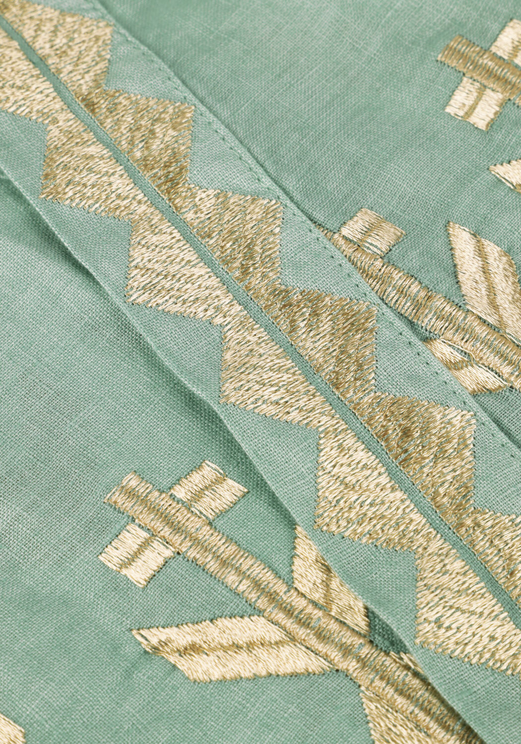 GREEK ARCHAIC KORI 260184 Blouses en vert - large