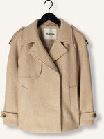 Beige MODSTRÖM Mantel ESMUNDMD TWILL JACKET Beige MODSTRÖM Mantel ESMUNDMD TWILL JACKET - medium