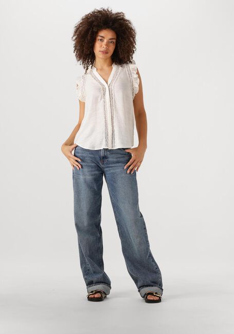 Ecru CO'COUTURE Top CARYNCC FRILL TOP - large