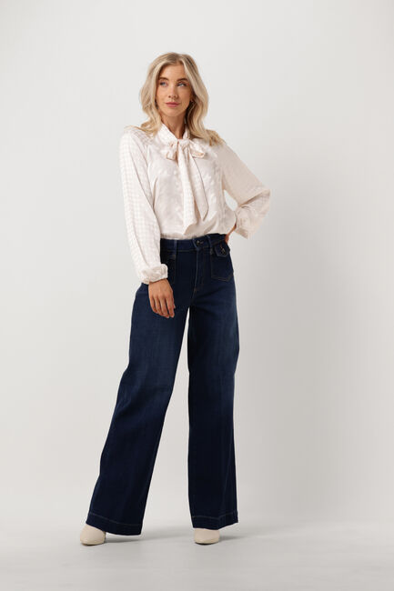 Blauwe MOS MOSH Wide jeans COLETTE BIRKIN JEANS - large