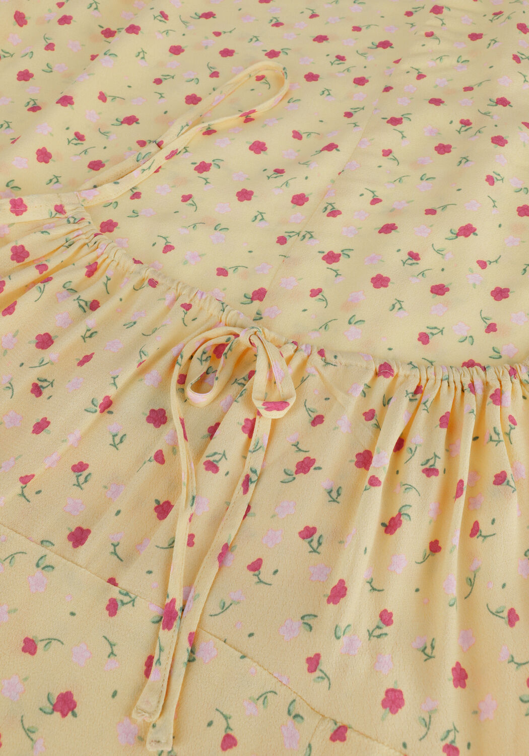 Gele ENVII Maxi jurk ENSAPPHIRE SL DRESS AOP 6696 - large