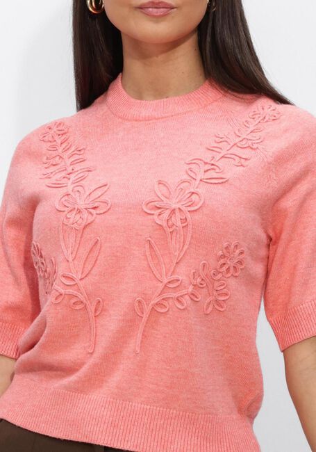 Roze OBJECT Trui OBJLANEY RUBIN SS PULLOVER - large