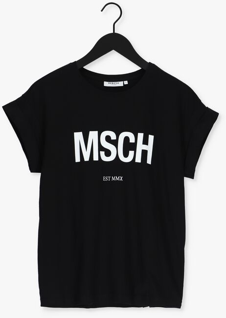 MSCH COPENHAGEN T-shirt ALVA MSCH STD TEE en noir - large