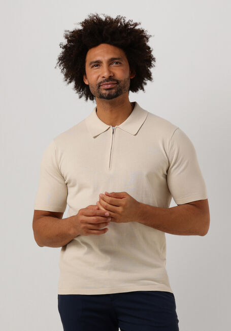 Beige TIGER OF SWEDEN Polo ORBIT SS - large