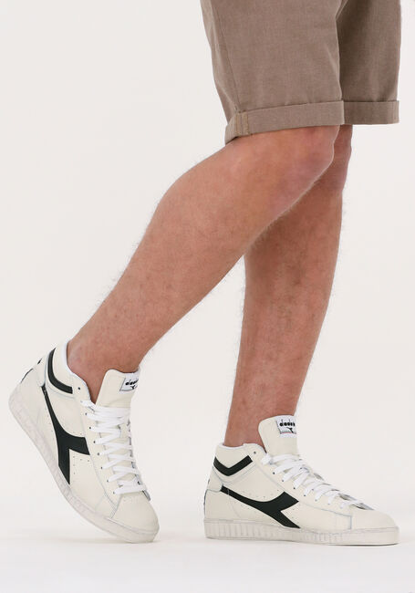 DIADORA Baskets montantes GAME HIGH WAXED HEREN en blanc - large