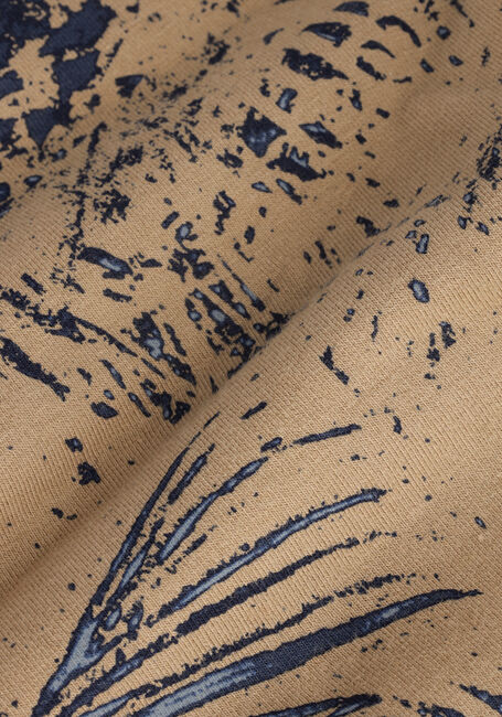 INDIAN BLUE JEANS Pull CREWNECK PALM AOP en camel - large