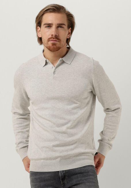 SAINT STEVE Polo BEREND Gris clair - large