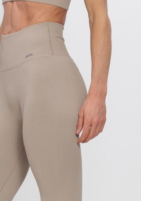 Donkergrijze AIM'N Broeken/jumpsuits RIBBED SEAMLESS TIGHTS - large