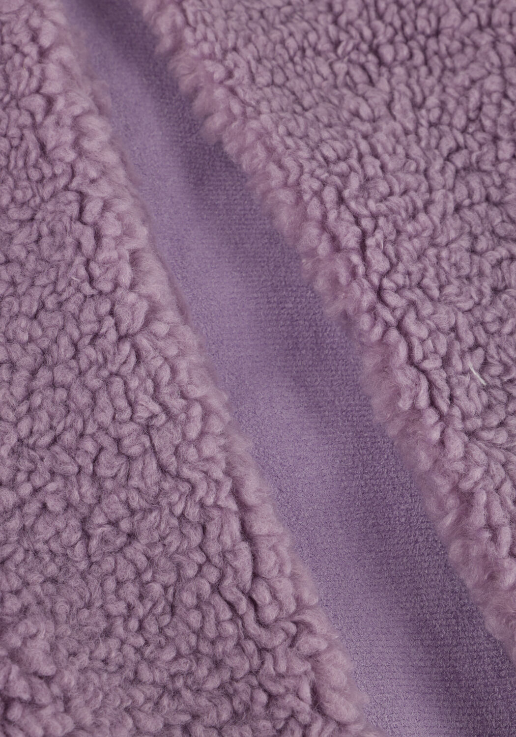 COLOURFUL REBEL Gilet YONI TEDDY GILET Lilas - large