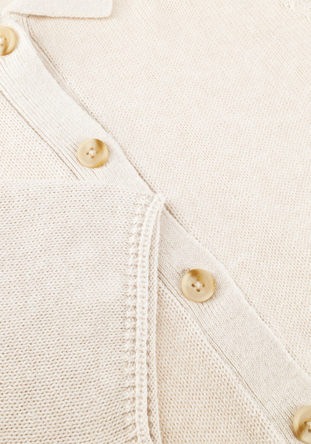 Beige KNIT-TED Vest YOSHI - large