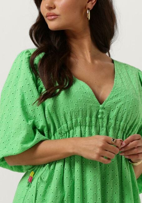 Groene HARPER & YVE Maxi jurk LIVA-DR LONG - large