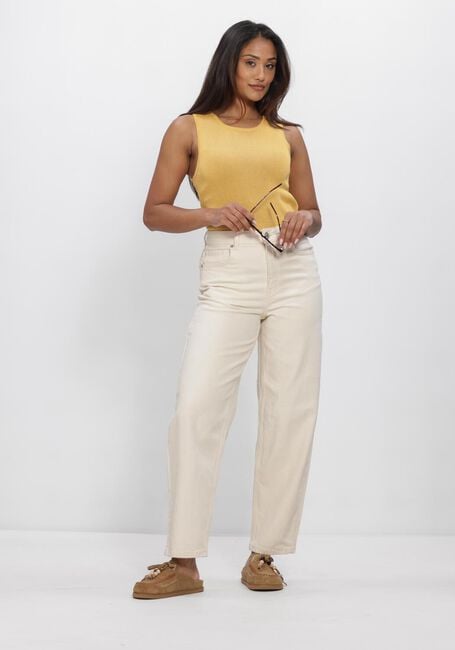 SELECTED WOMEN Haut SLFMOON SUS SL KNIT TOP en beige - large