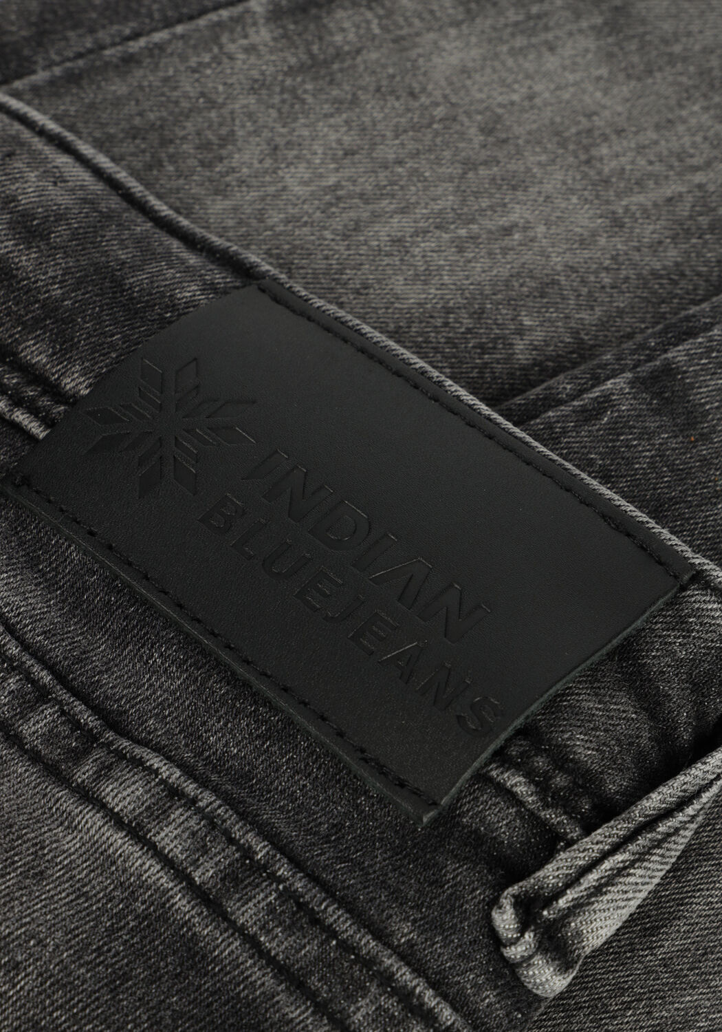 INDIAN BLUE JEANS Straight leg jeans GREY MAX STRAIGHT FIT en gris - large