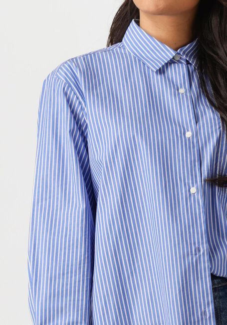 Blauwe TOMMY HILFIGER  ESS POPLIN EASY FIT SHIRT - large