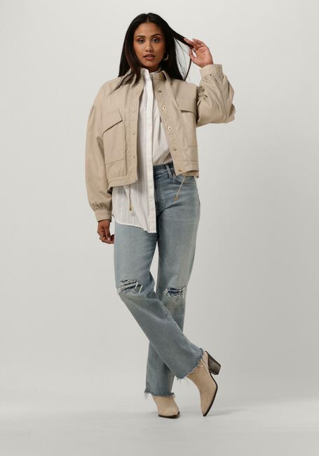 Beige IBANA Leren jas JAREL - large