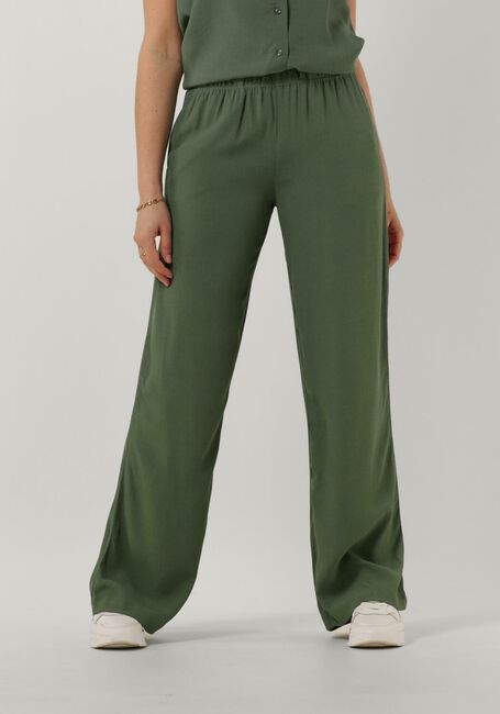 Groene BY-BAR Pantalon ROBYN VISCOSE PANT - large