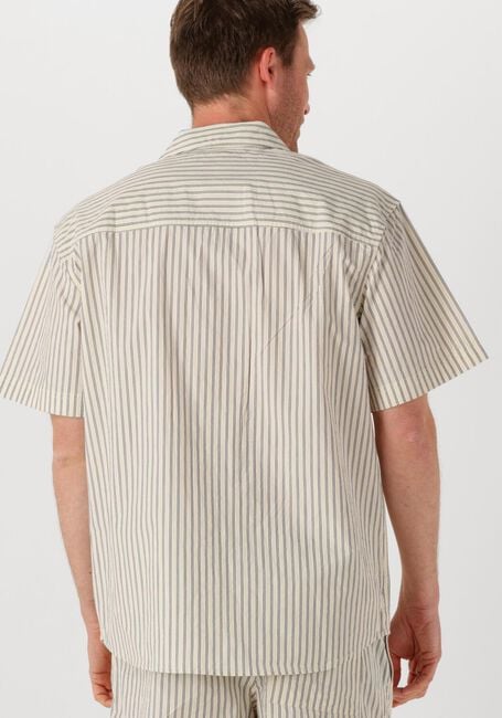 CALVIN KLEIN Chemise classique COTTON POPLIN S/S SHIRT en beige - large
