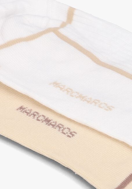 MARCMARCS BOBBI 2-PACK Chaussettes en blanc - large