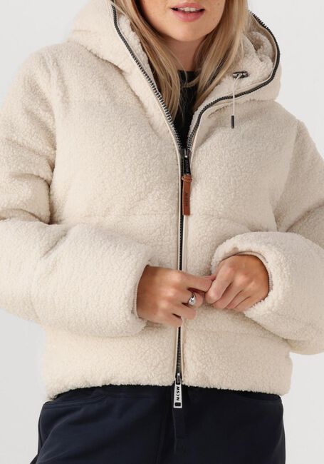 MOSCOW Manteau Teddy 04-08 OLIVIA Blanc - large