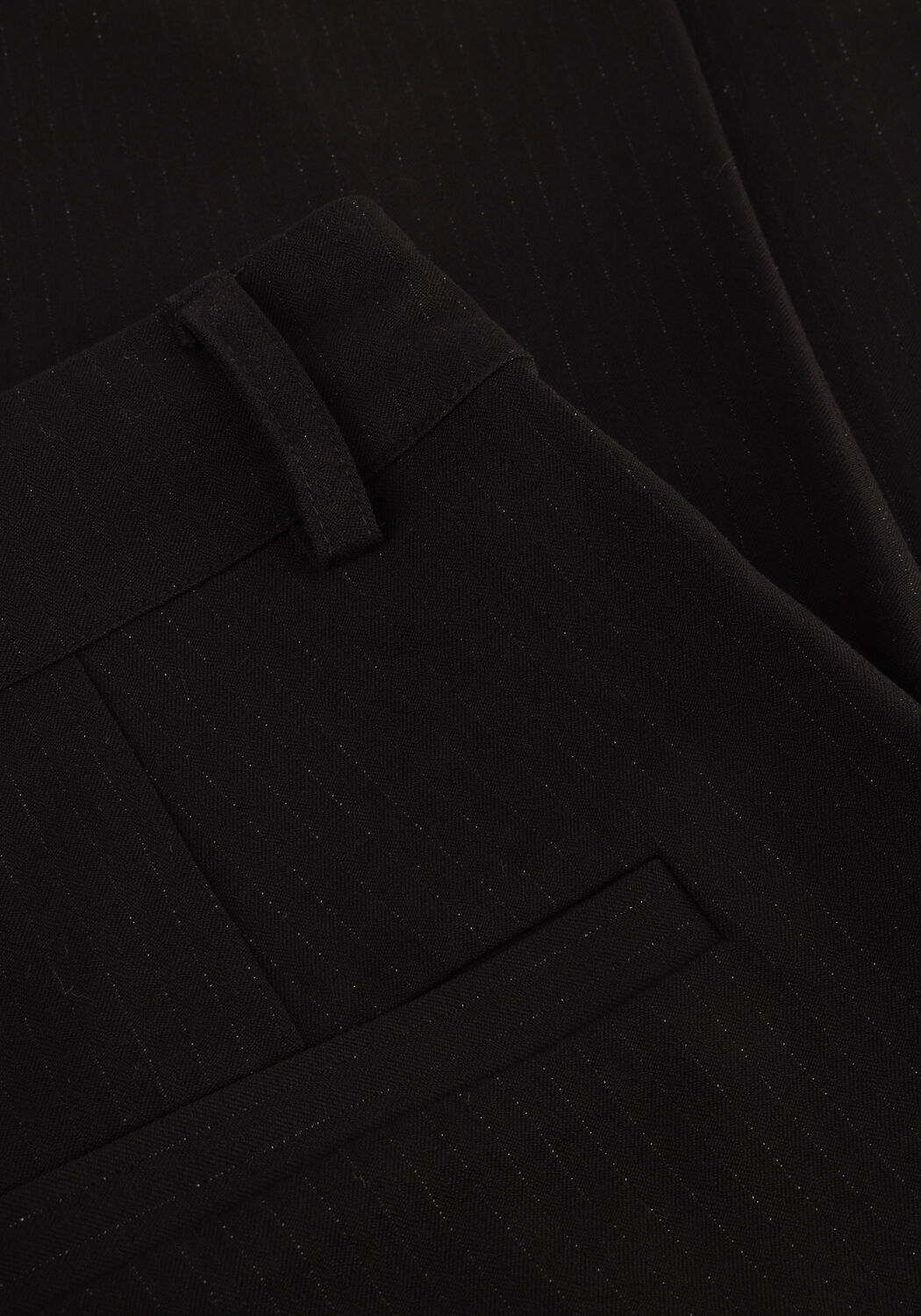 Zwarte MY ESSENTIAL WARDROBE Wijde broek REECEMW WIDE PANT - large